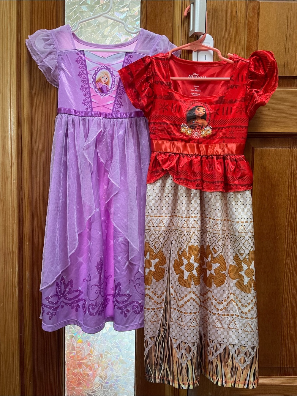 Disney Princess 4T nightgown bundle